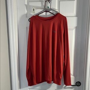 NWT Orange Long Sleeve Tees Soft Knit Casual